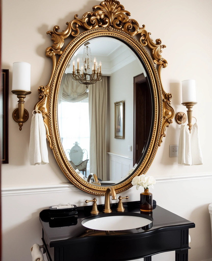 10 Luxury Bathroom Ideas on a Budget You Need to Try - 4. Statement Mirrors