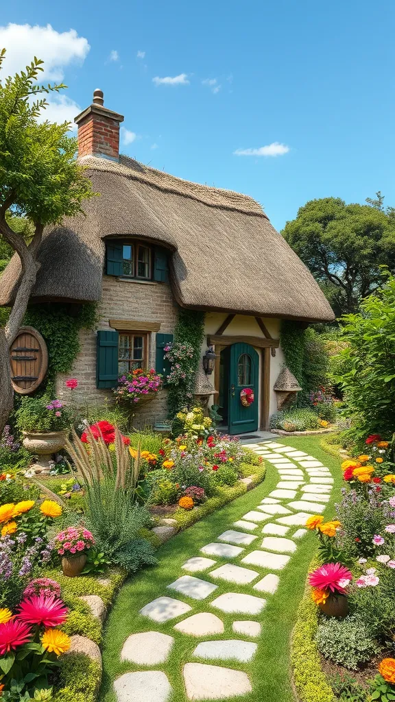 36 Whimsical Cottage Garden Designs for a Magical Outdoor Retreat! - 2. The Fairy Tale Cottage Garden