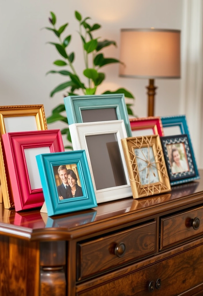 10 Stunning Craft Ideas for Adults That You'll Want to Try Today! - 8. Decorative Photo Frames