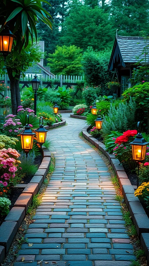 36 Whimsical Cottage Garden Designs for a Magical Outdoor Retreat! - 7. The Vintage Garden Pathway