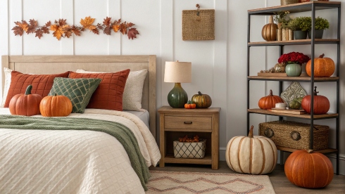 20 Fall Bedroom Decor Ideas